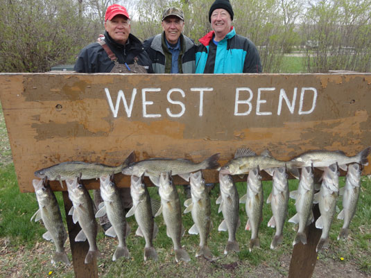 Lakes Oahe/Sharpe Pierre SD area fishing report for April 25 thru May 3rd 2014