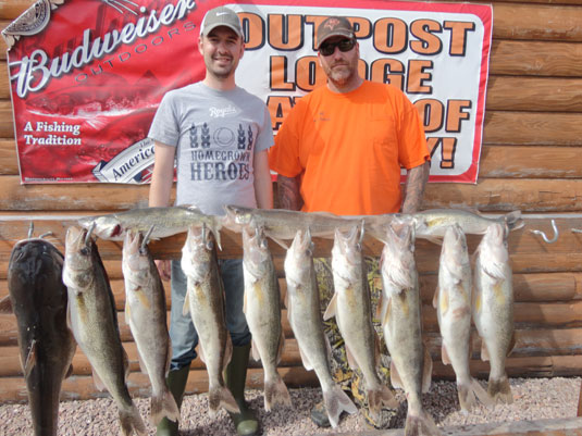 Lakes Oahe/Sharpe Pierre area fishing report for May 15th thru May !8th 2014