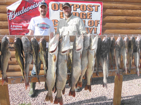 Lakes Oahe/Sharpe Pierre area fishing report for May 18th 19th and 20th 2014