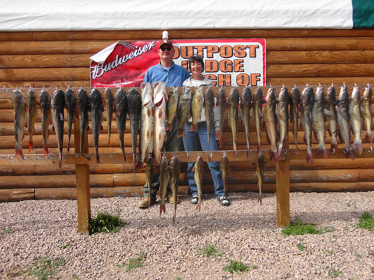 Lakes Oahe/Sharpe Pierre area fishing report for May 21 thru 25th 2014
