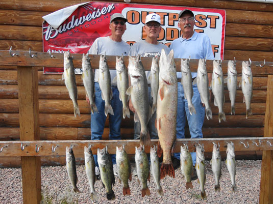 Lakes Oahe/Sharpe Pierre SD fishing report for May 26th thru 29th 2014