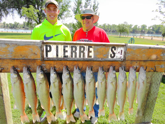 Fishing Report for Lakes Oahe/Sharpe Pierre Area