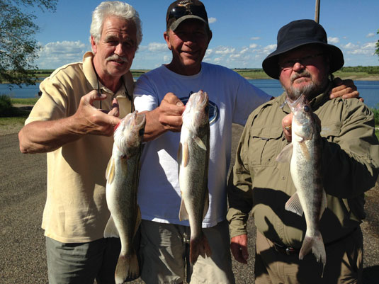 Lakes Oahe/Sharpe Pierre area fishing report for June 4th 5th and 6th 2014