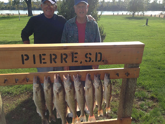 Fishing Report Lakes Oahe/Sharpe Pierre area for Oct 4th thru the 11th 2015