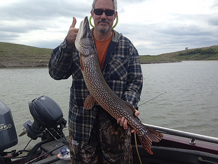 Fishing Report for Lakes Oahe/Sharpe Pierre area for week ending May 22nd 2016