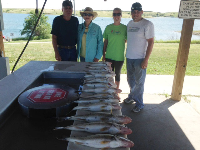 Fishing Report Lakes Oahe/Sharpe Pierre area for June 22nd to the 27th 2016