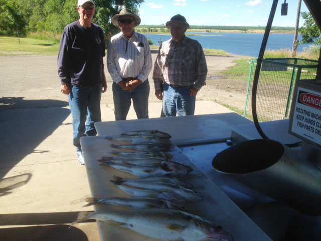 Fishing Report Lakes Oahe/Sharpe Pierre area for July 5th thru the 7th 2016