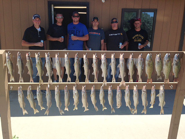 FISHING REPORT LAKESOAHE/SHARPE PIERRE AREA FOR JULY 2ND THRU THE 4TH 2017