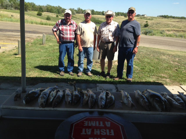 FISHING REPORT LAKES OAHE/SHARPE PIERRE AREA FOR JULY 5TH THRU THE 9TH 2017