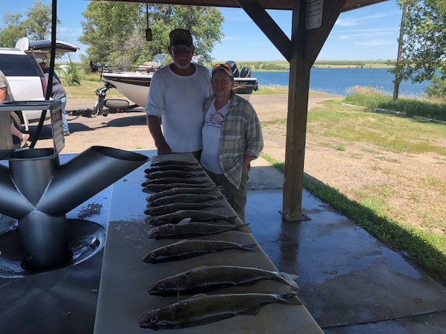 FISHING REPORT LAKES OAHE/SHARPE PIERRE AREA FOR JULY 13TH THRU THE 16TH 2018