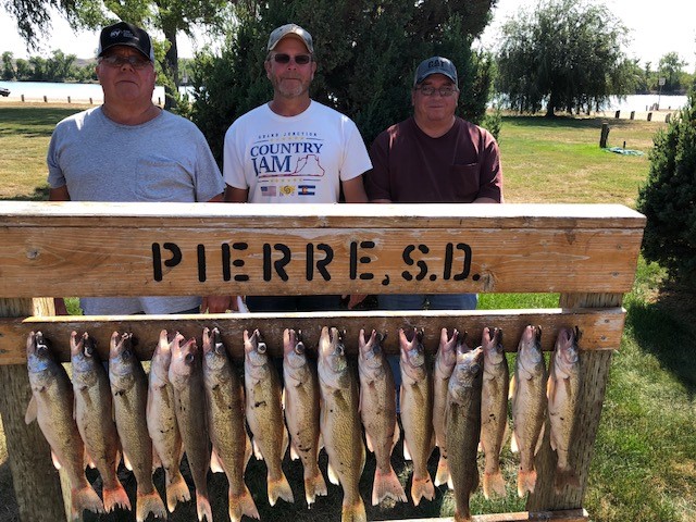 FISHING REPORT LAKES OAHE/SHARPE PIERRE AREA FOR AUGUST 20TH TO SEPTEMBER 10TH 2018
