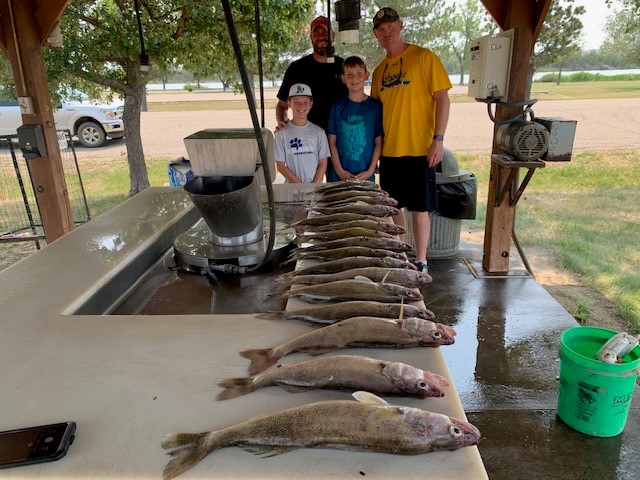 FISHING REPORT LAKES OAHE/SHARPE PIERRE AREA FOR JULY 18TH THRU JULY 28TH 2021
