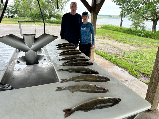 FISHING REPORT LAKES OAHE/SHARPE PIERRE AREA JUNE 1ST TO 10TH 2023